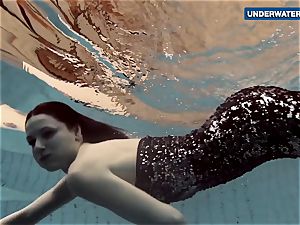 displaying bright breasts underwater makes everyone super-naughty