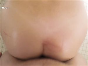 pov - jaw-dropping pornographic star Joseline Kelly tucked in her tight pussylips