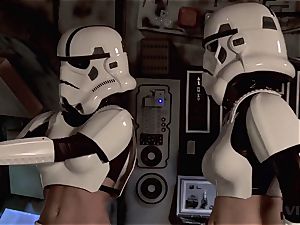 Parody - two Storm Troopers love some Wookie trunk